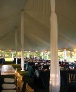 Center Pole Drape