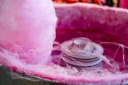 Pink,Cotton,Sweet,In,Candy,Machine.fluffy,Sugar,Product,On,Festival.sweet