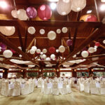 Amazing,Luxury,Decorated,Place,Ceiling,For,Wedding,Reception,,Catering,In