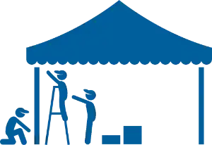 Tent Washing Icon
